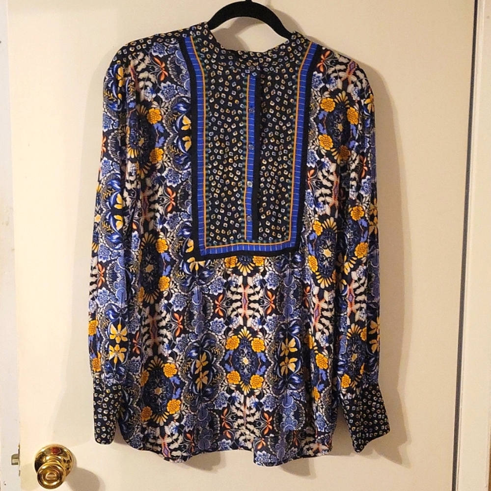 Floral long sleeved shirt